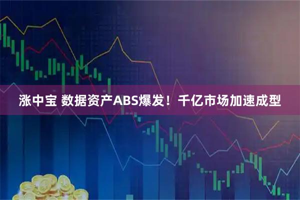涨中宝 数据资产ABS爆发!千亿市场加速成型